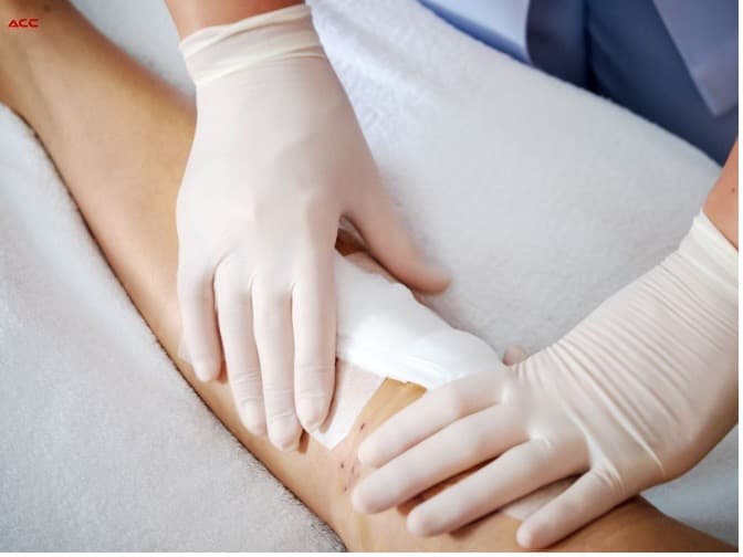 Preparation and Deployment of a Surgical Dressing